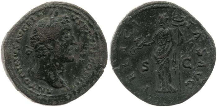реверс RIC III Antoninus Pius 770