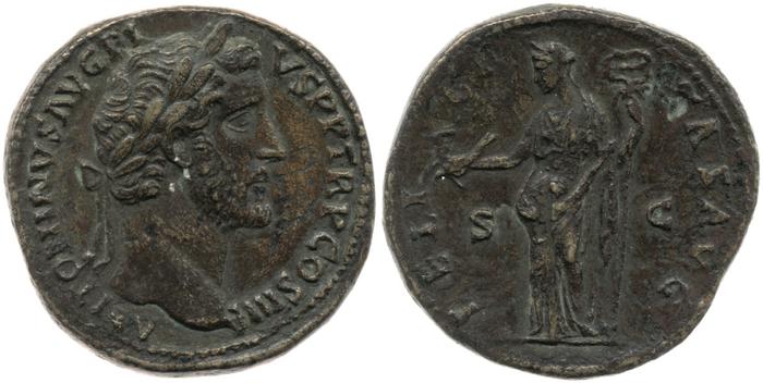 RIC III Antoninus Pius 770, реверс, bm