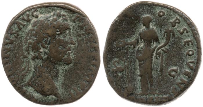 реверс RIC III Antoninus Pius 771