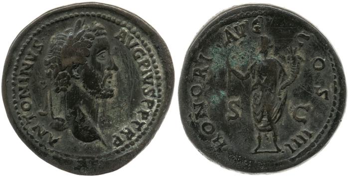 RIC III Antoninus Pius 772, реверс, bm