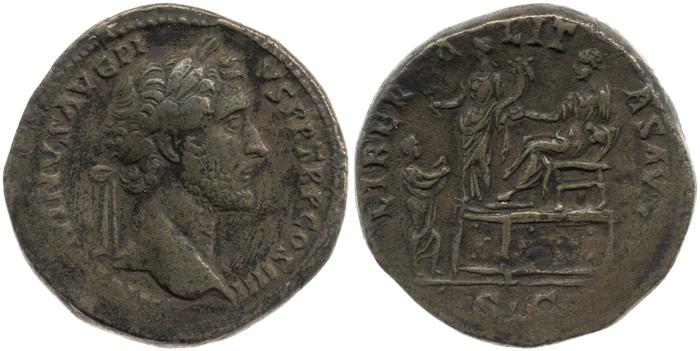 реверс RIC III Antoninus Pius 775