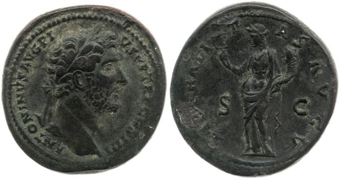 реверс RIC III Antoninus Pius 776