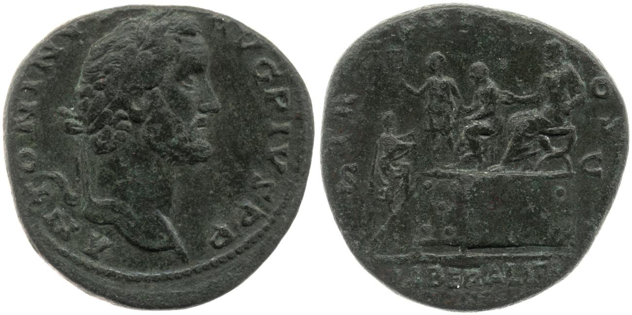 аверс RIC III Antoninus Pius 790