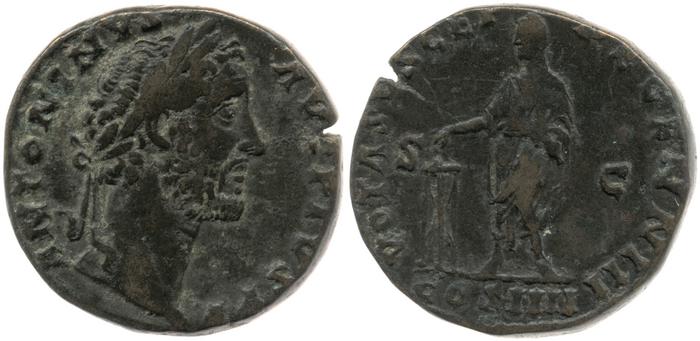 реверс RIC III Antoninus Pius 793