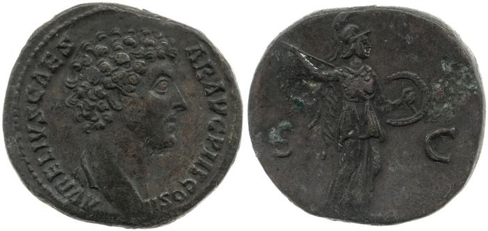 RIC III Antoninus Pius 1243A, реверс, bm