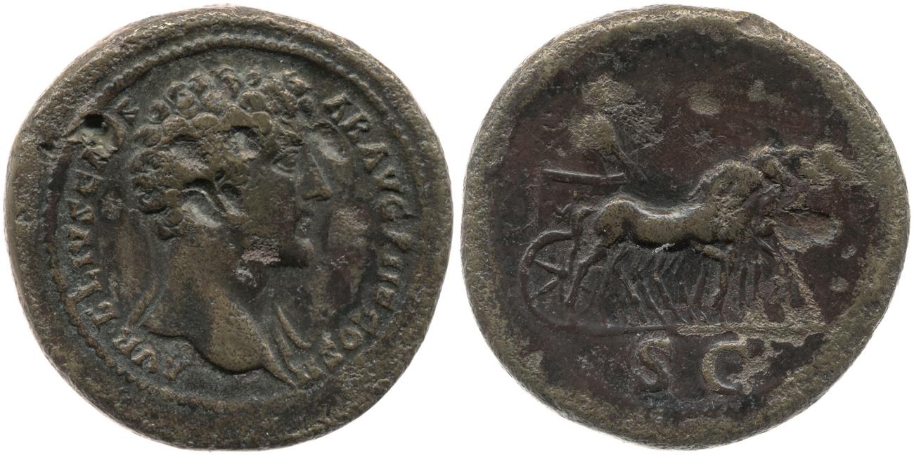 RIC III Antoninus Pius 1246, аверс, bm