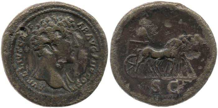 RIC III Antoninus Pius 1246, реверс, bm