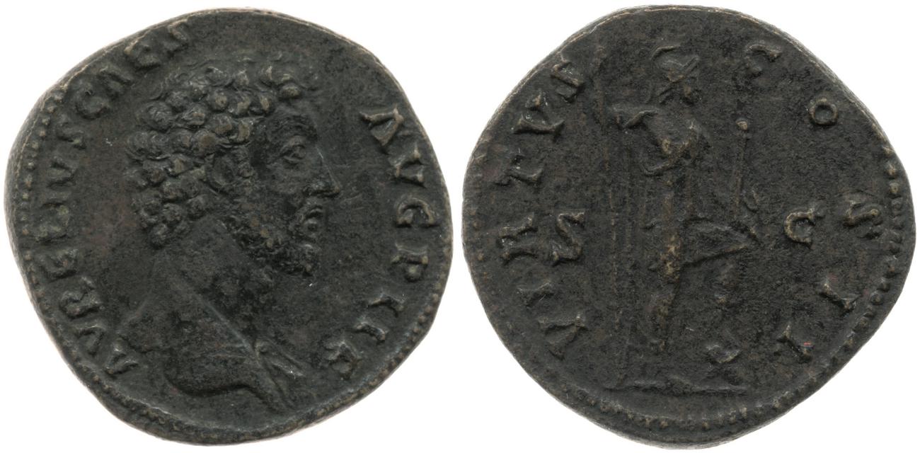 RIC III Antoninus Pius 1252, аверс, bm