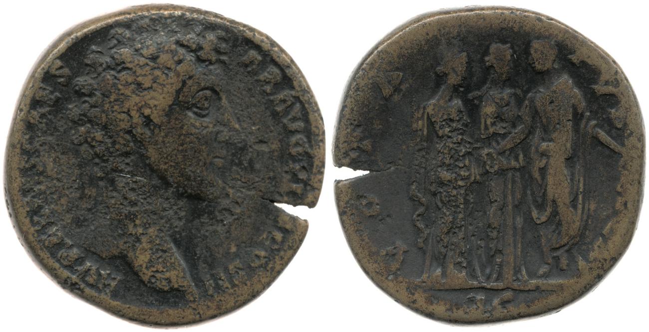 аверс RIC III Antoninus Pius 1253A