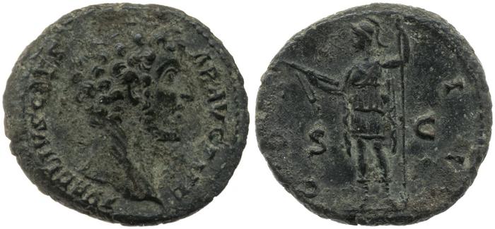 RIC III Antoninus Pius 1258, реверс, bm