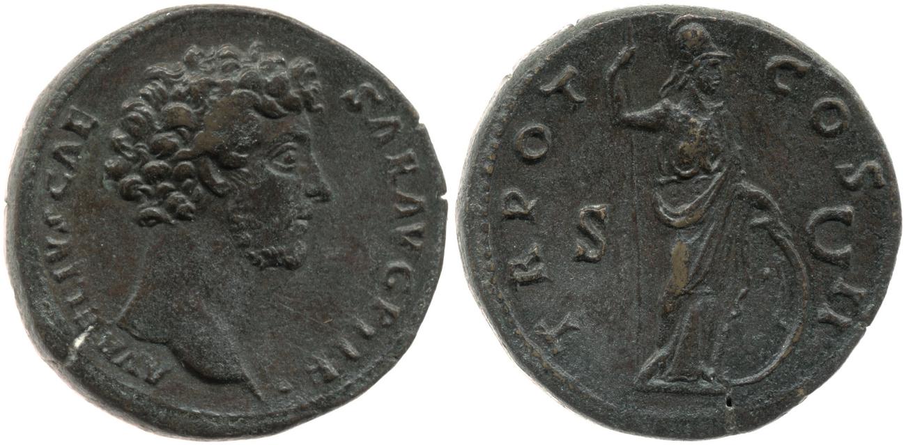 RIC III Antoninus Pius 1248, аверс, bm