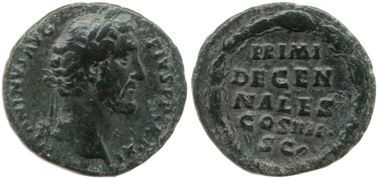 аверс RIC III Antoninus Pius 853A