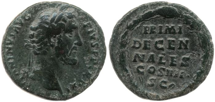 реверс RIC III Antoninus Pius 853A