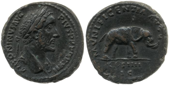 реверс RIC III Antoninus Pius 862C