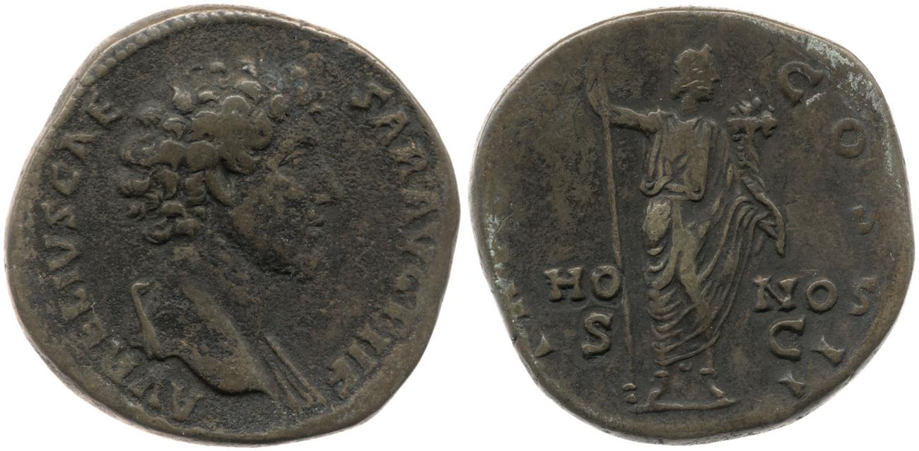RIC III Antoninus Pius 1279, аверс, bm