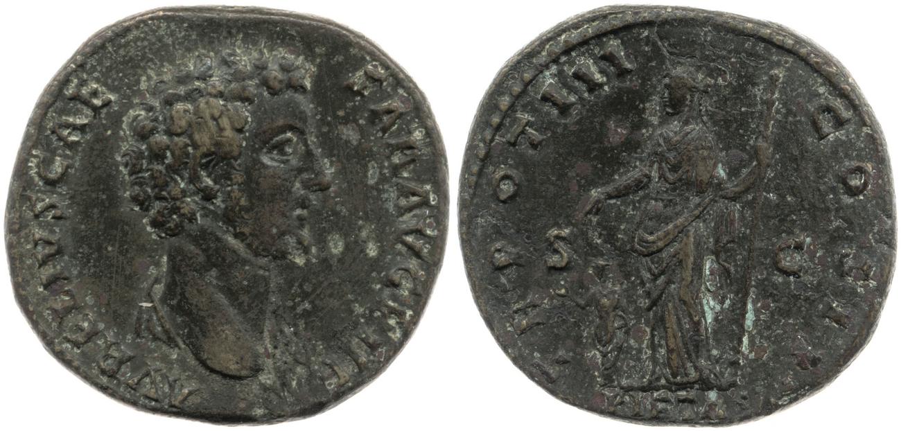 RIC III Antoninus Pius 1281A, аверс, bm