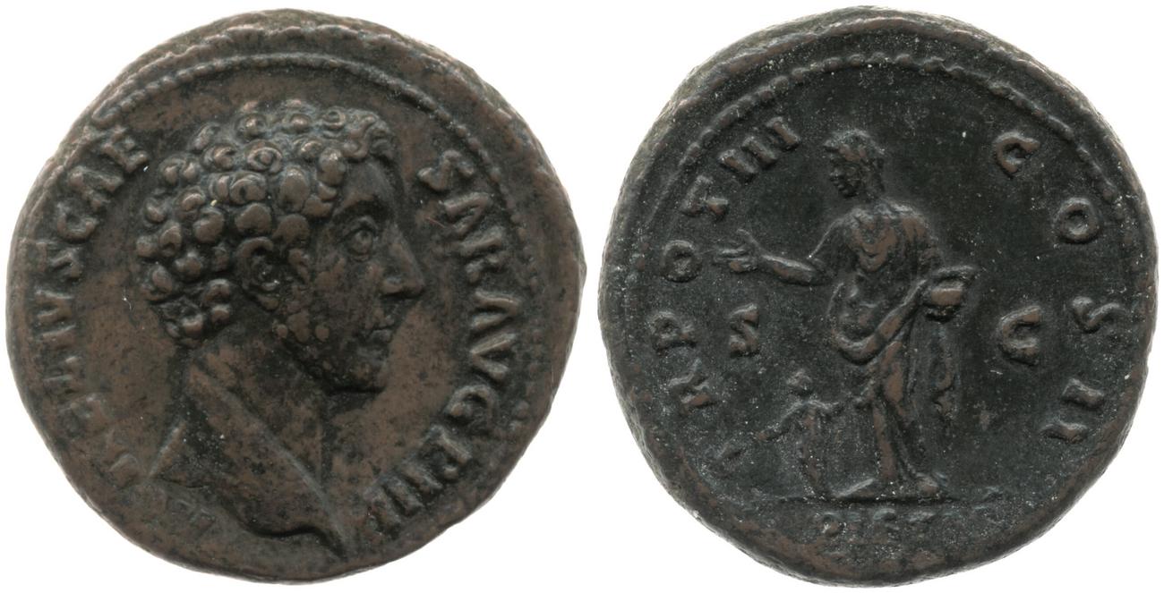 RIC III Antoninus Pius 1293a, аверс, bm