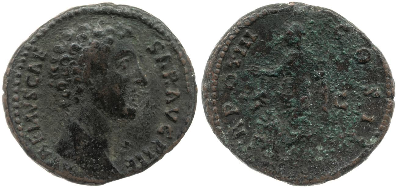 RIC III Antoninus Pius 1293a, аверс, bm
