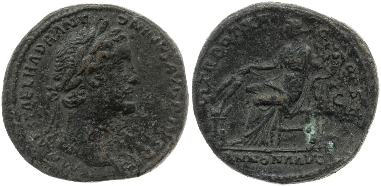 RIC III Antoninus Pius 891, аверс, bm