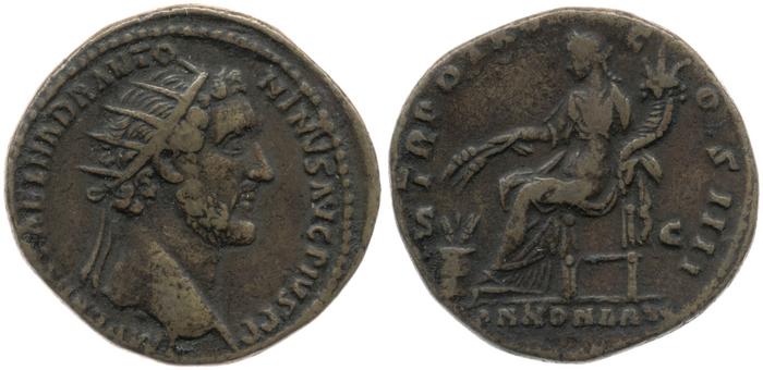 RIC III Antoninus Pius 898, реверс, bm