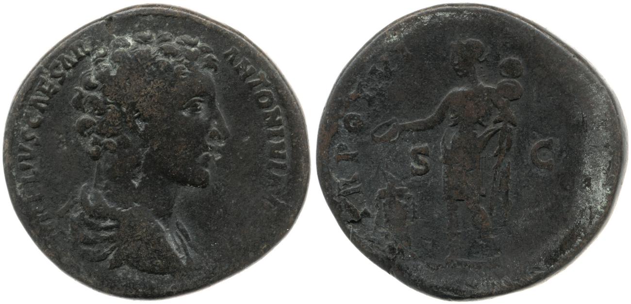 аверс RIC III Antoninus Pius 1302Bb