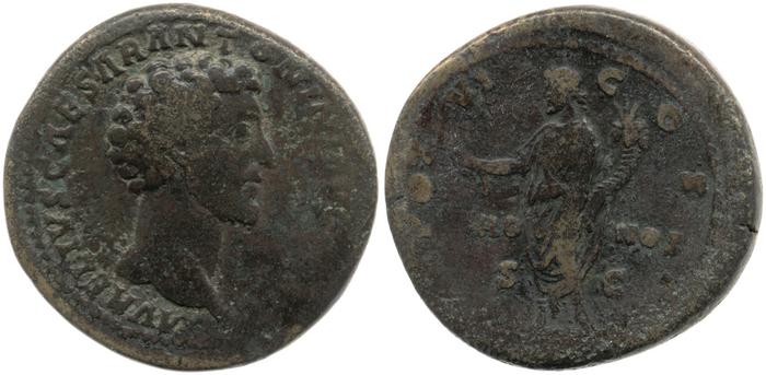 реверс RIC III Antoninus Pius 1303