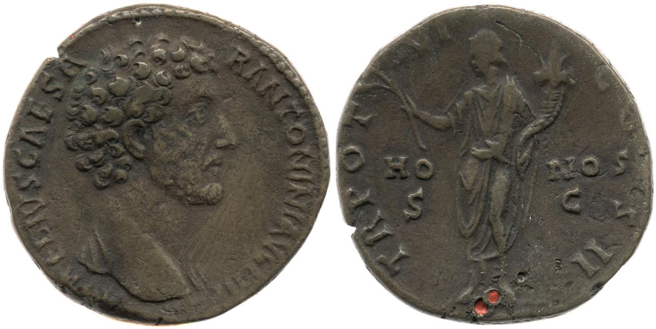 RIC III Antoninus Pius 1303, аверс, bm