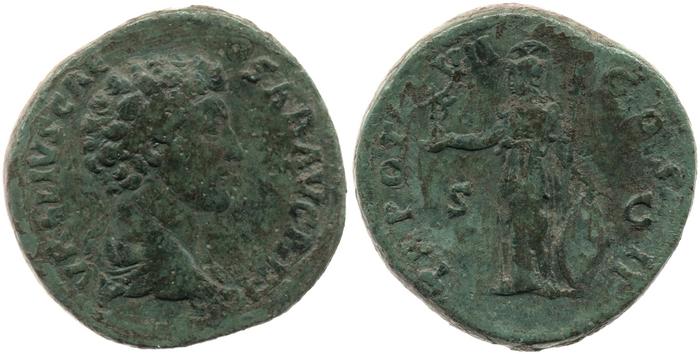 реверс RIC III Antoninus Pius 1308B