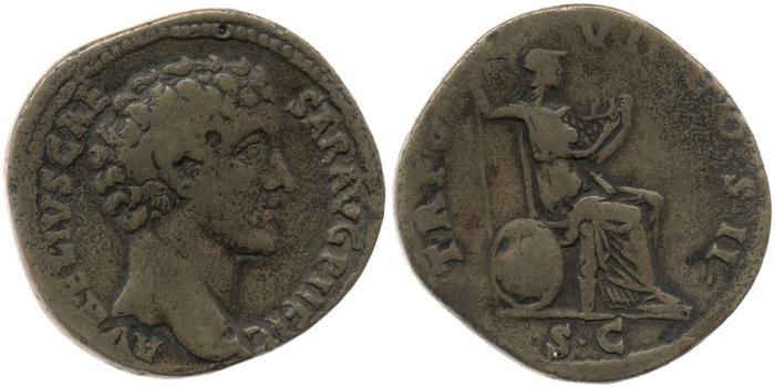 реверс RIC III Antoninus Pius 1309A