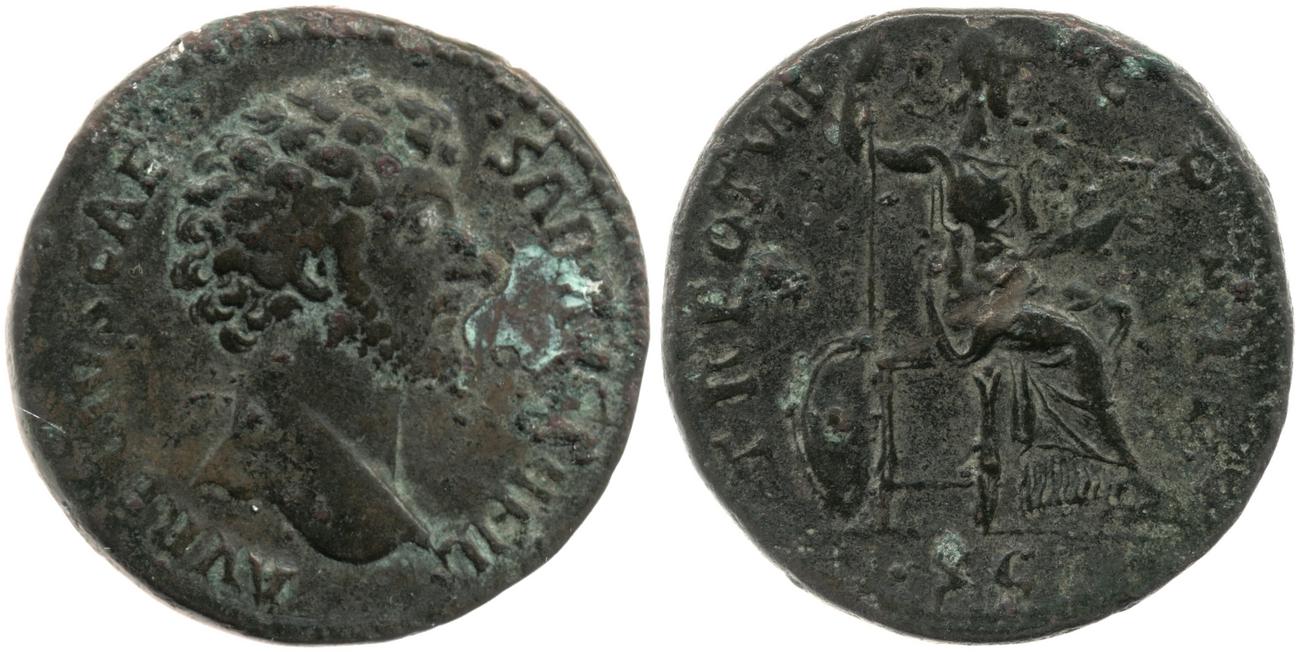 RIC III Antoninus Pius 1309A, аверс, bm