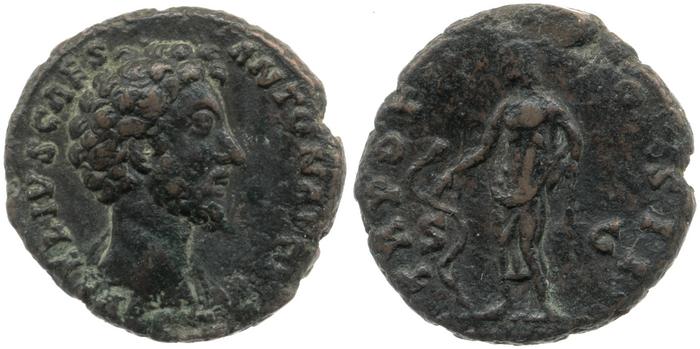 реверс RIC III Antoninus Pius 1341a