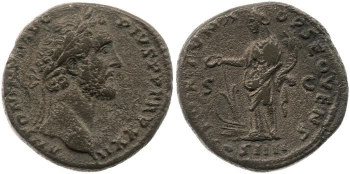 реверс RIC III Antoninus Pius 1001