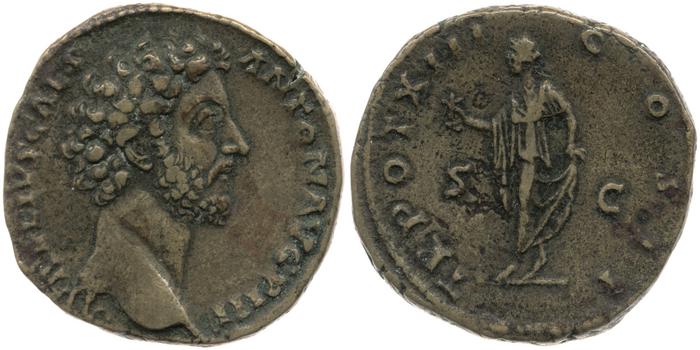 реверс RIC III Antoninus Pius 1348Aa