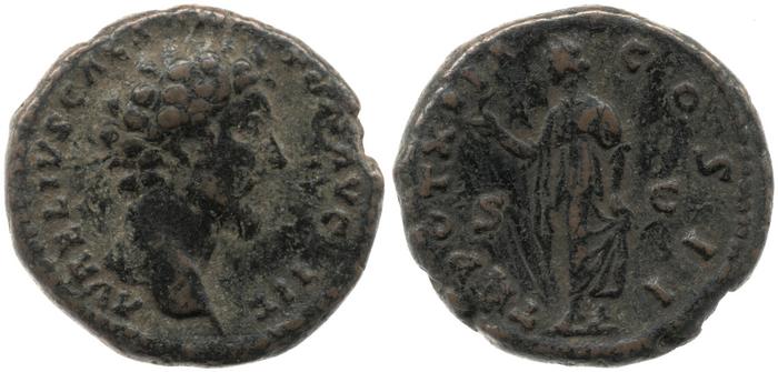 реверс RIC III Antoninus Pius 1350