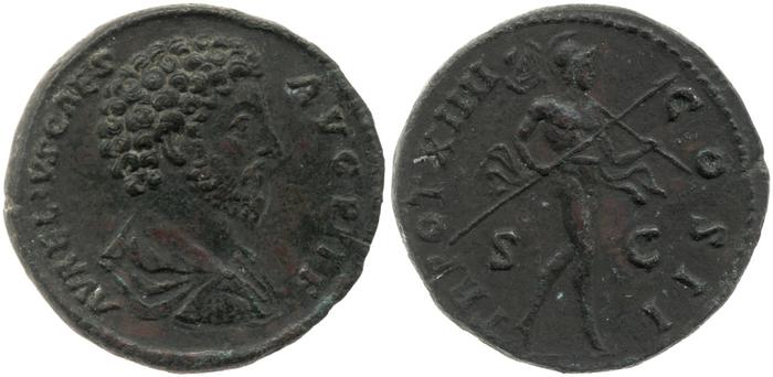 RIC III Antoninus Pius 1352Ab, реверс, bm