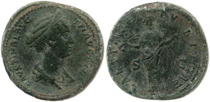 реверс RIC III Antoninus Pius 1378C