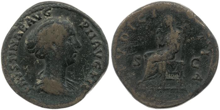 реверс RIC III Antoninus Pius 1381