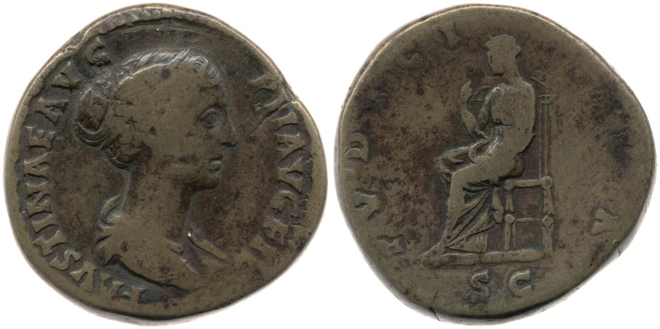 RIC III Antoninus Pius 1381, аверс, bm