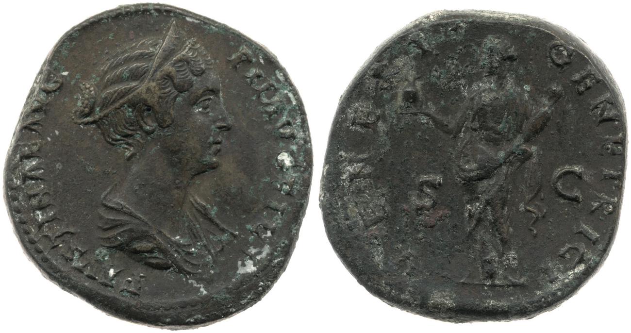 аверс RIC III Antoninus Pius 1386B