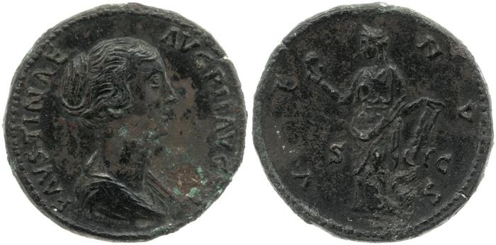 реверс RIC III Antoninus Pius 1388A