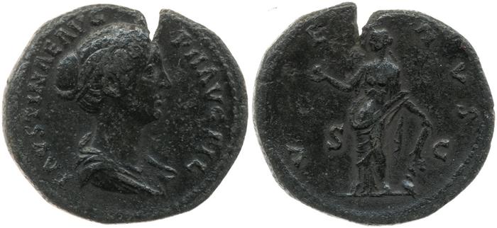 реверс RIC III Antoninus Pius 1388C
