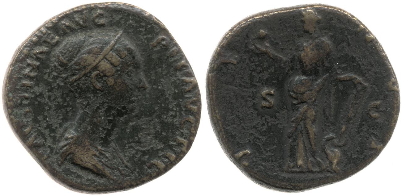 RIC III Antoninus Pius 1388C, аверс, bm