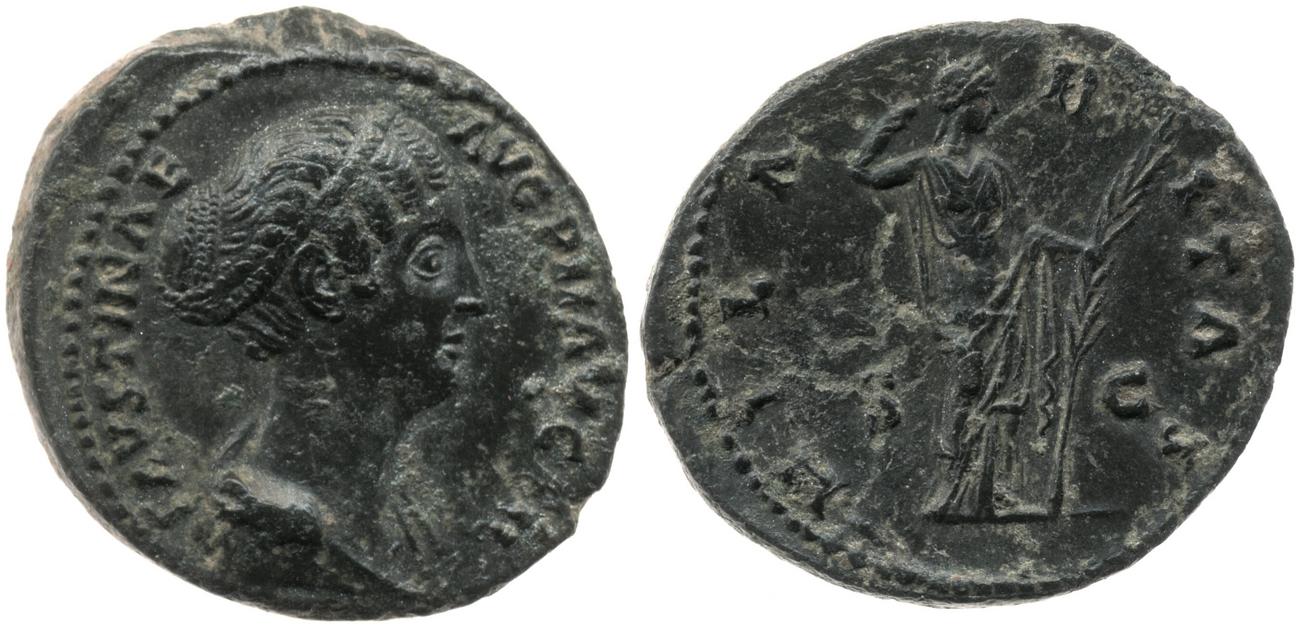 аверс RIC III Antoninus Pius 1396b