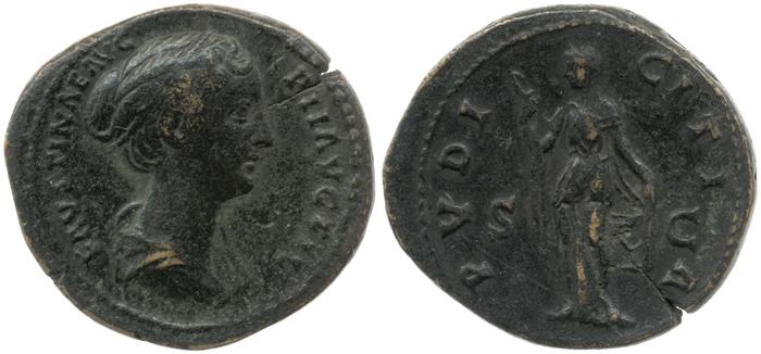реверс RIC III Antoninus Pius 1403b