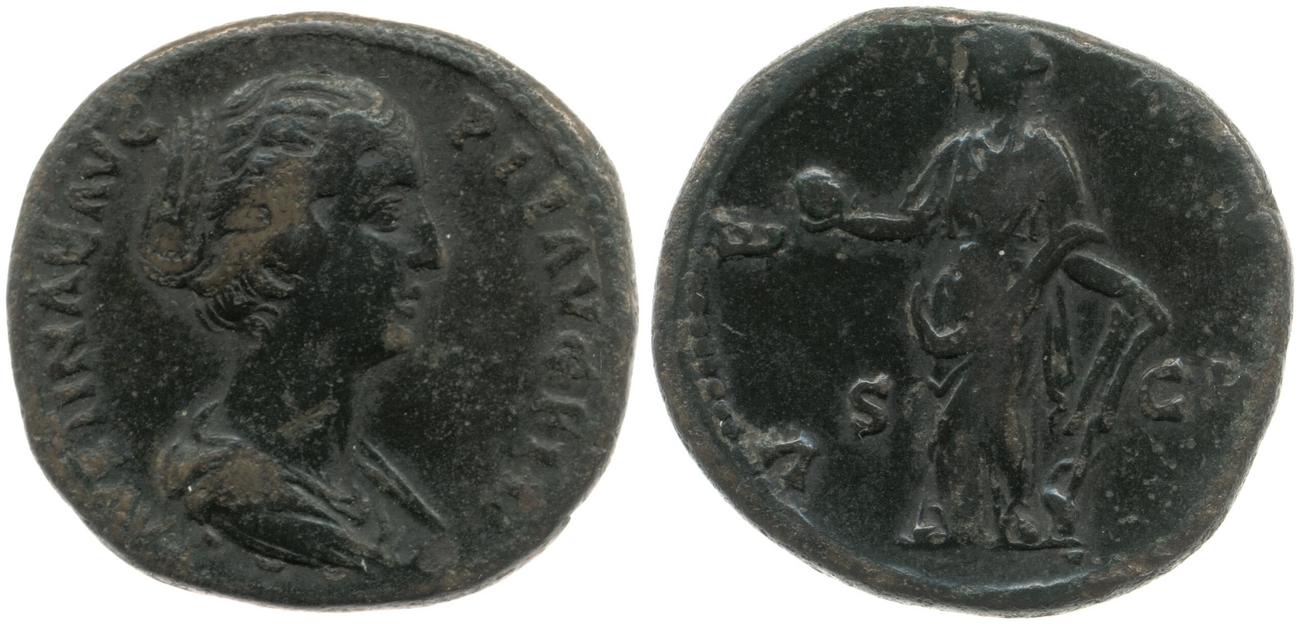 аверс RIC III Antoninus Pius 1409a
