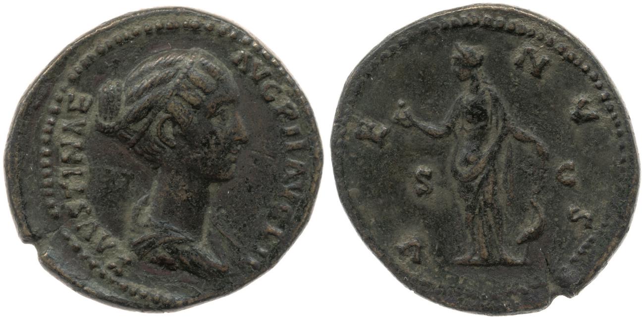 аверс RIC III Antoninus Pius 1409b