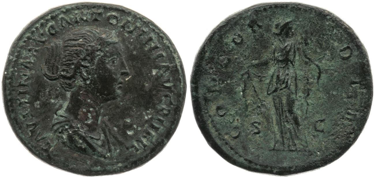 аверс RIC III Antoninus Pius 1372B