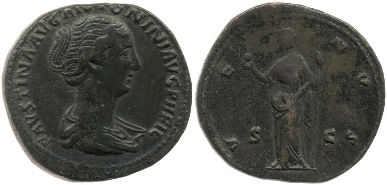 аверс RIC III Antoninus Pius 1387b