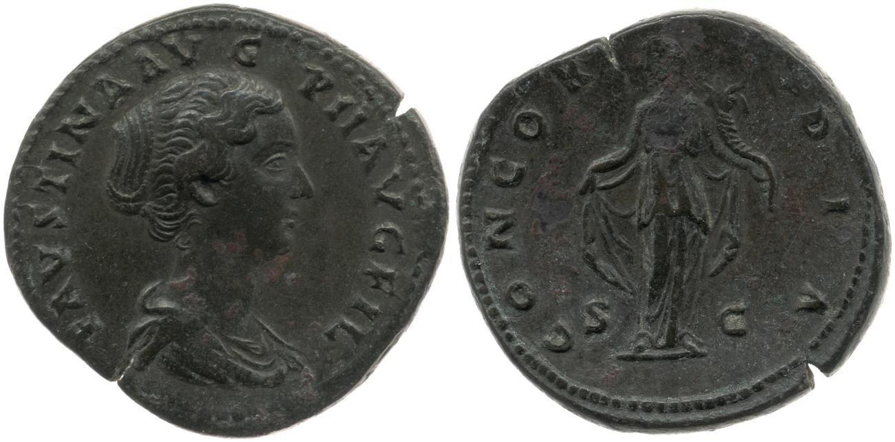аверс RIC III Antoninus Pius 1372A