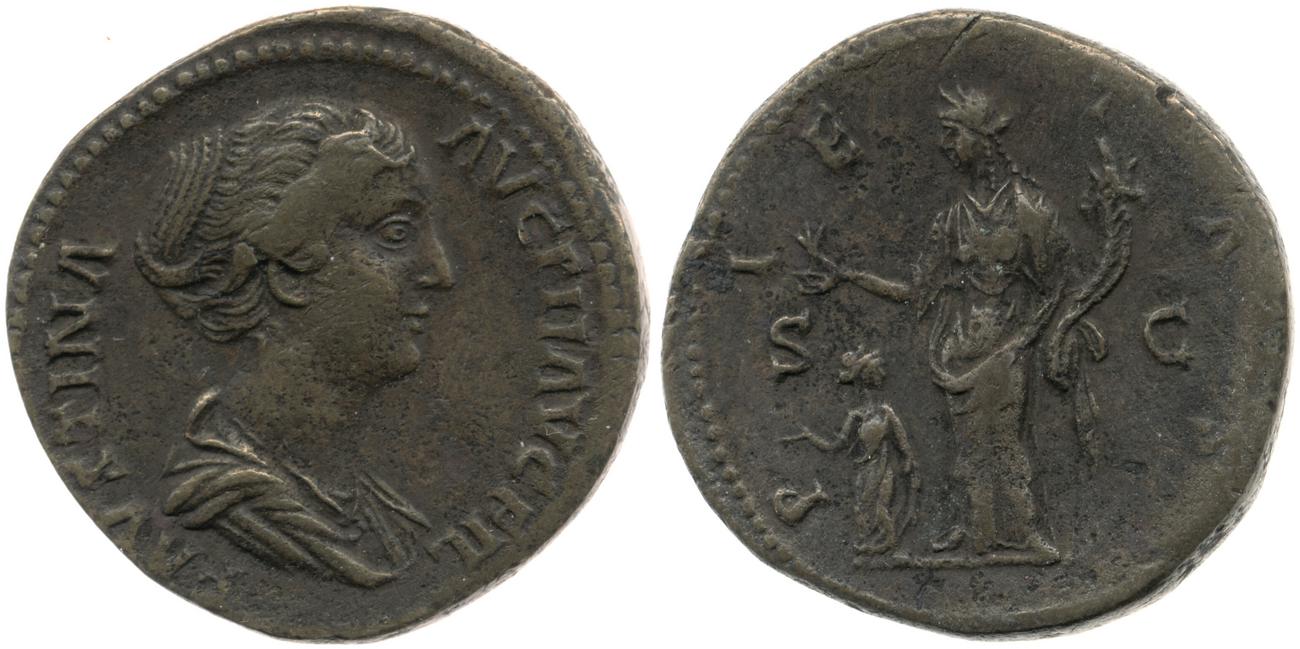 RIC III Antoninus Pius 1379, аверс, bm